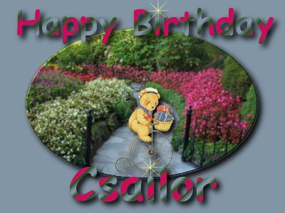 Happy Birthday Csailor